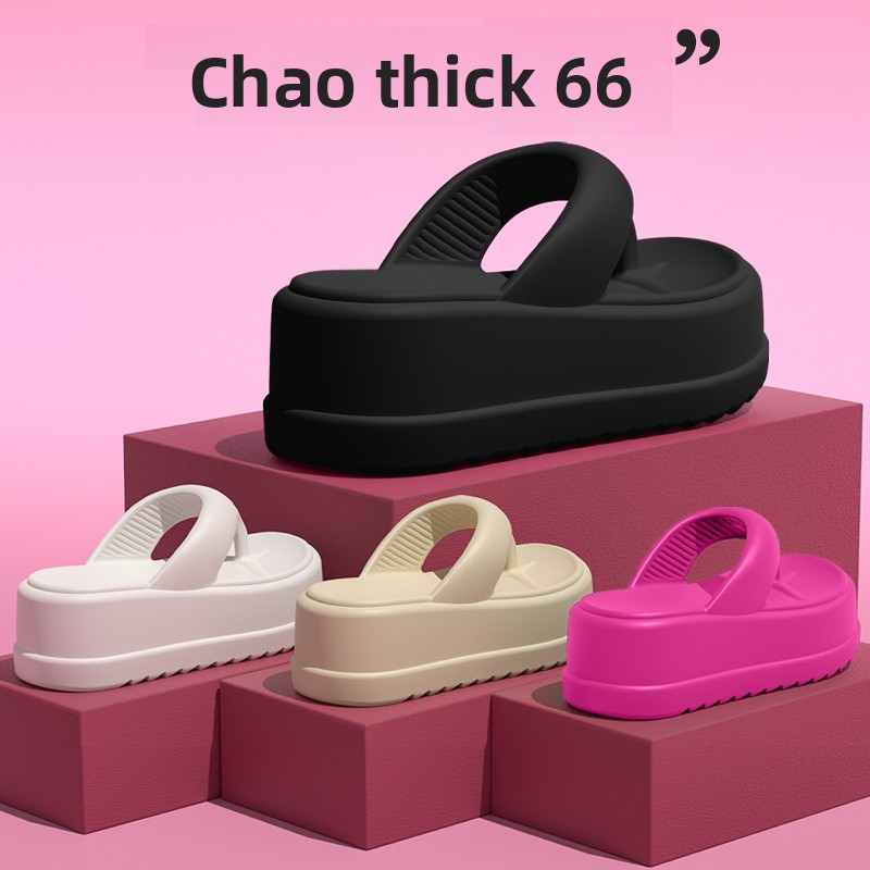 Jelly Sandal Women - 2026 New Thick Flip-flops Women Fashion
