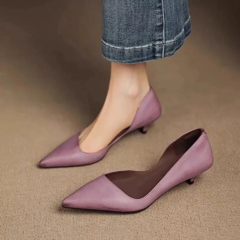 Slingback Pumps Women - Women's Pointed Toe Stiletto Heels Fashion