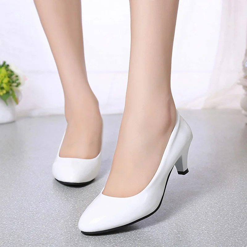 Women'S Shoes Clogs - Female Pumps Nude Shallow Mouth Women