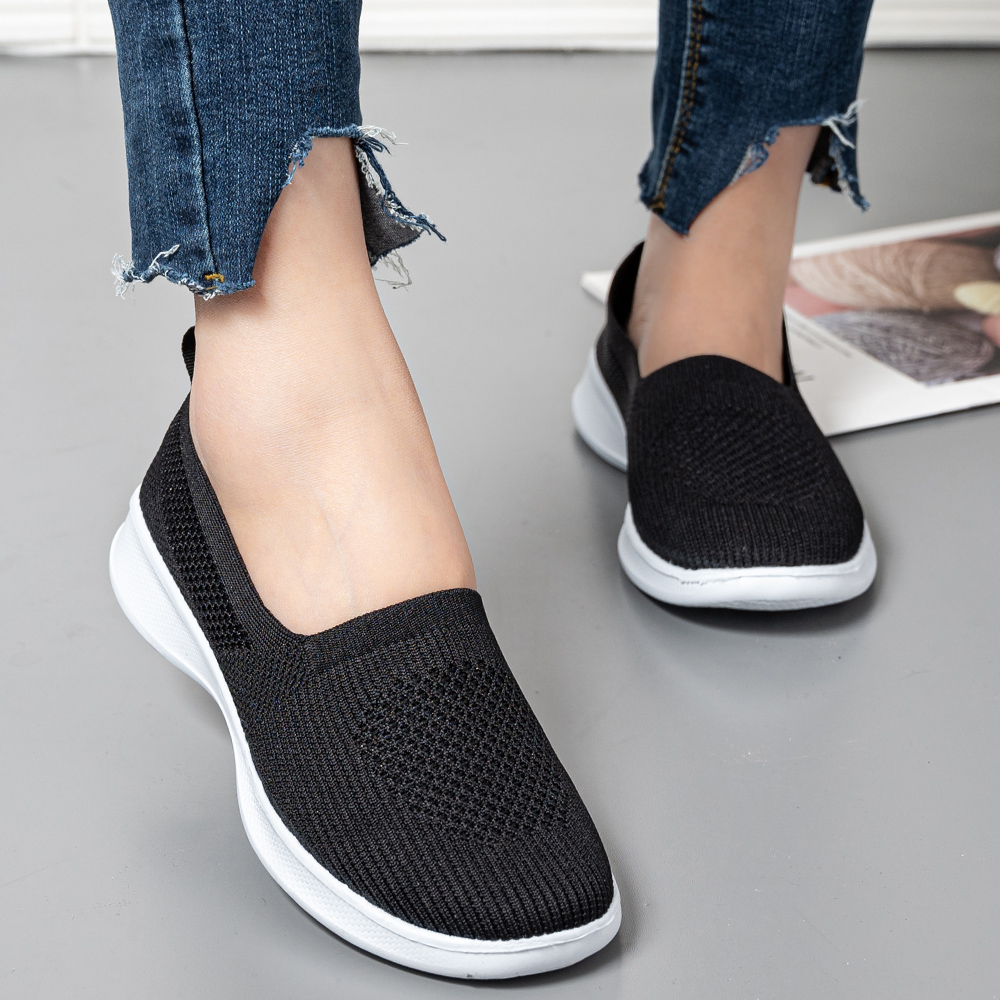 Mùa Hè Nữ Giày Nữ Dệt Kim Tất  - đánh giá và giá Women Shoes Skechers