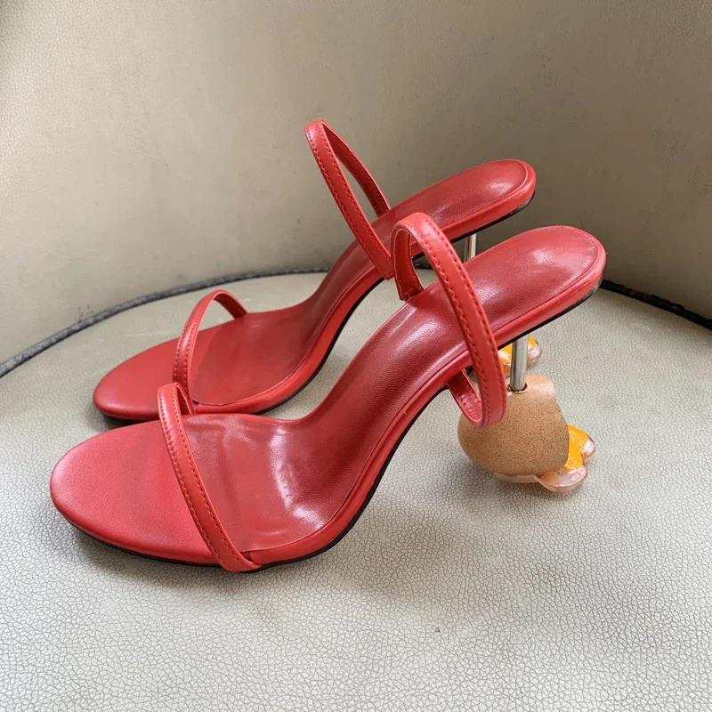 Summer Strappy Sandals Open To - đánh giá và giá Strappy Heeled Sandals