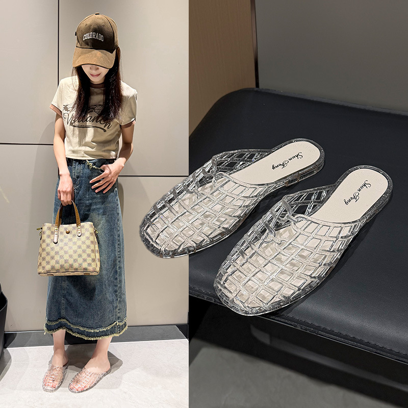 Women's slippers summer breath - đánh giá và giá Jelly Sandal Women