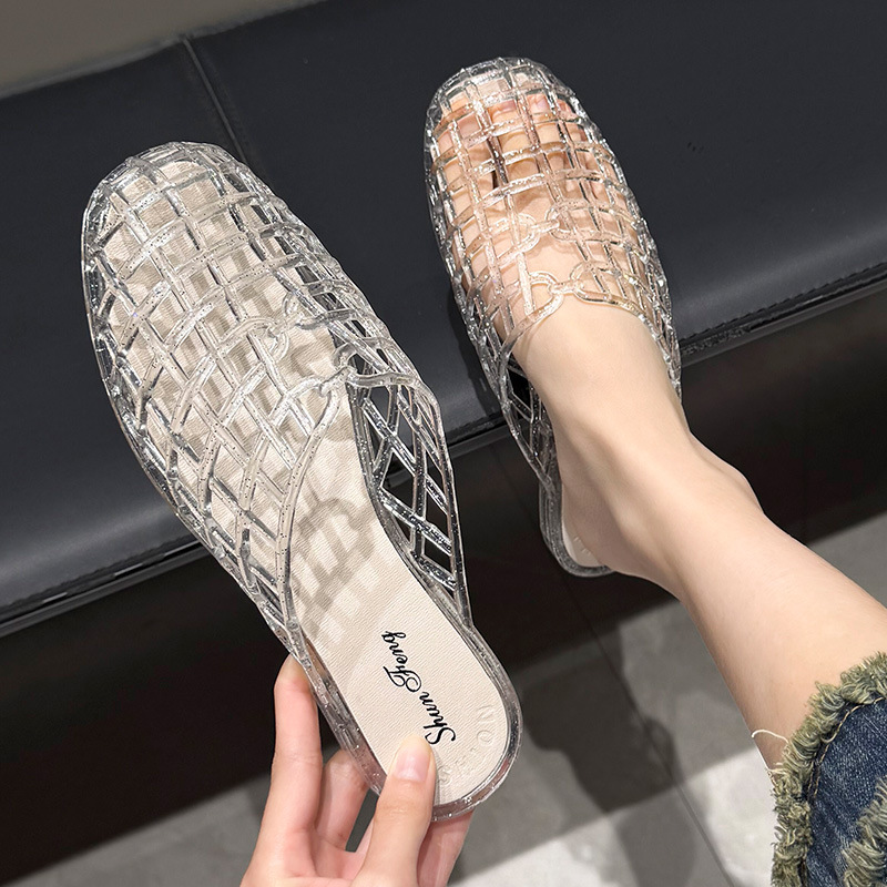 Women's slippers summer breath - đánh giá và giá Jelly Sandal Women