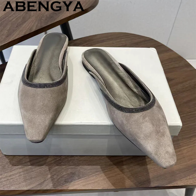 High Quality Suede Leather Poi - đánh giá và giá Kids Shoes Women