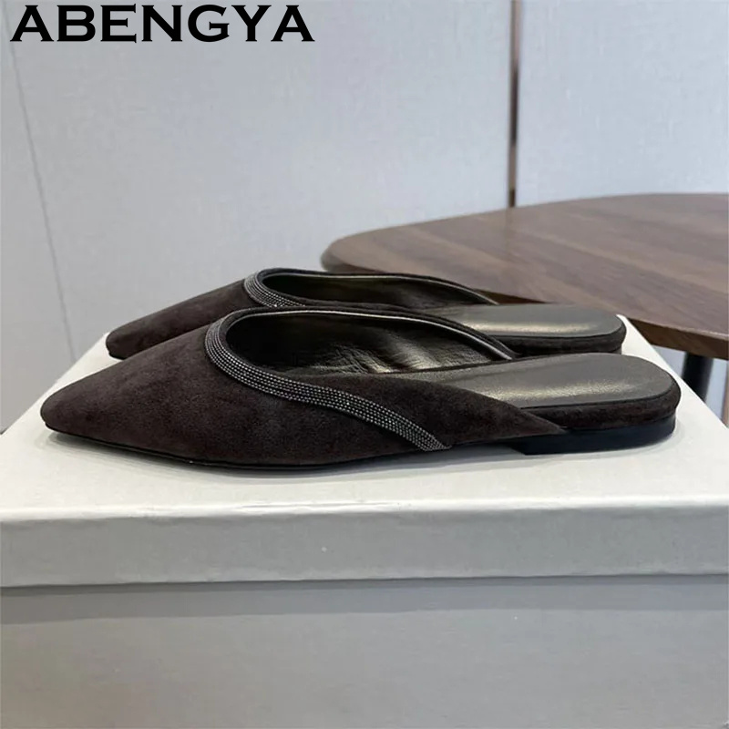High Quality Suede Leather Poi - đánh giá và giá Kids Shoes Women