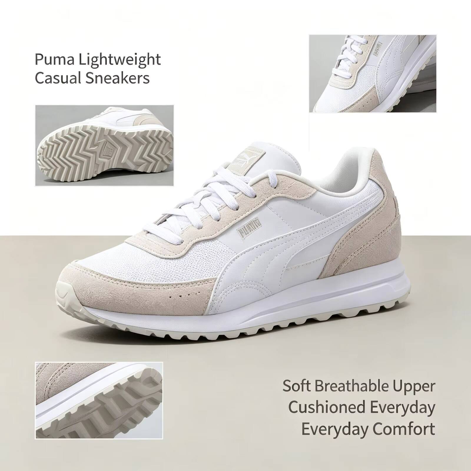 New Hot Puma White Lightweight - đánh giá và giá Women'S Shoes Puma Sneakers