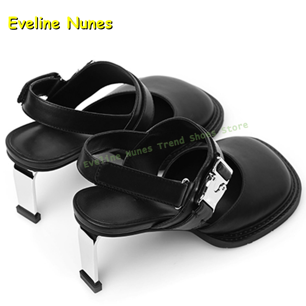 Women's Black Square Toe Buckl - đánh giá và giá Mule Slip On