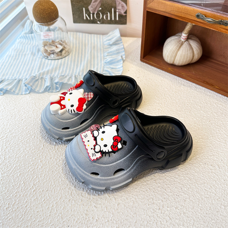 Gradient Color Hello Kitty Pla - đánh giá và giá Women'S Shoes Clogs