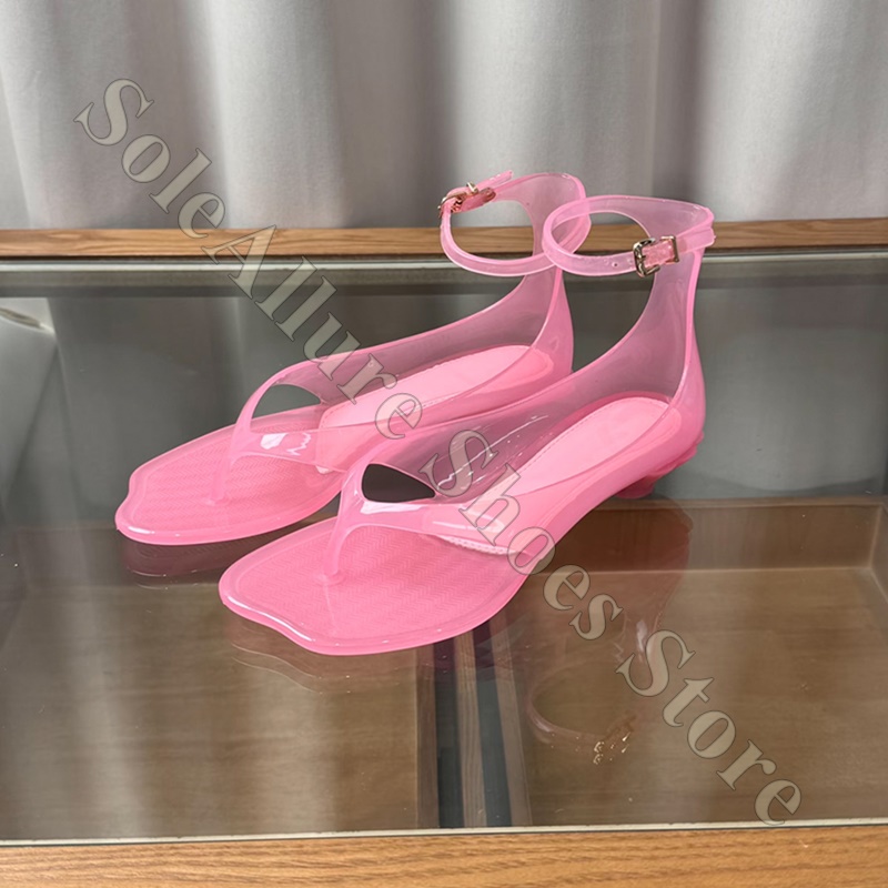 Glitter Jelly Sandals With Ank - đánh giá và giá Jelly Sandal Women