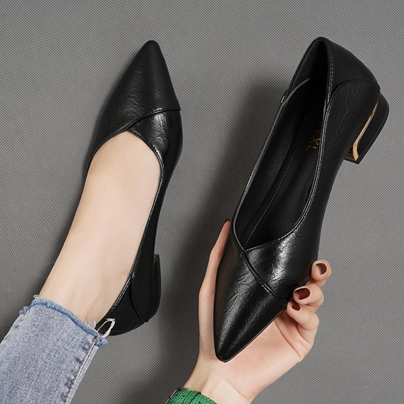 2026 Spring and Autumn New Poi - đánh giá và giá Slingback Pumps Women