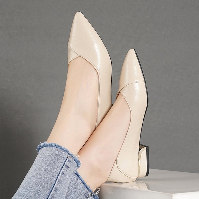 2026 Spring and Autumn New Poi - đánh giá và giá Slingback Pumps Women