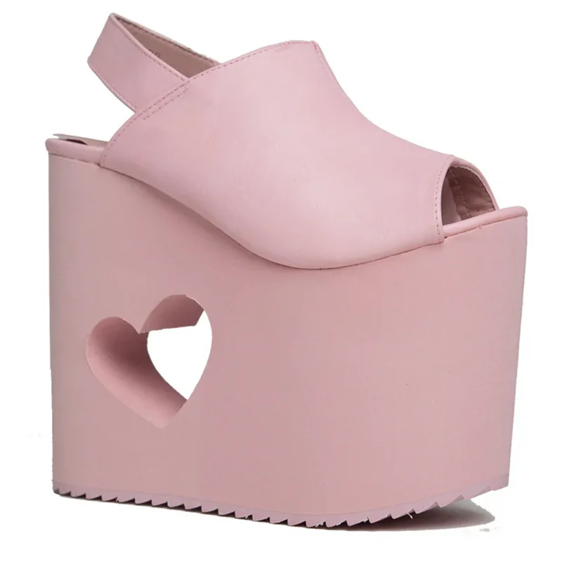 Platform Back Strap High Heel  - đánh giá và giá Kids Shoes Women