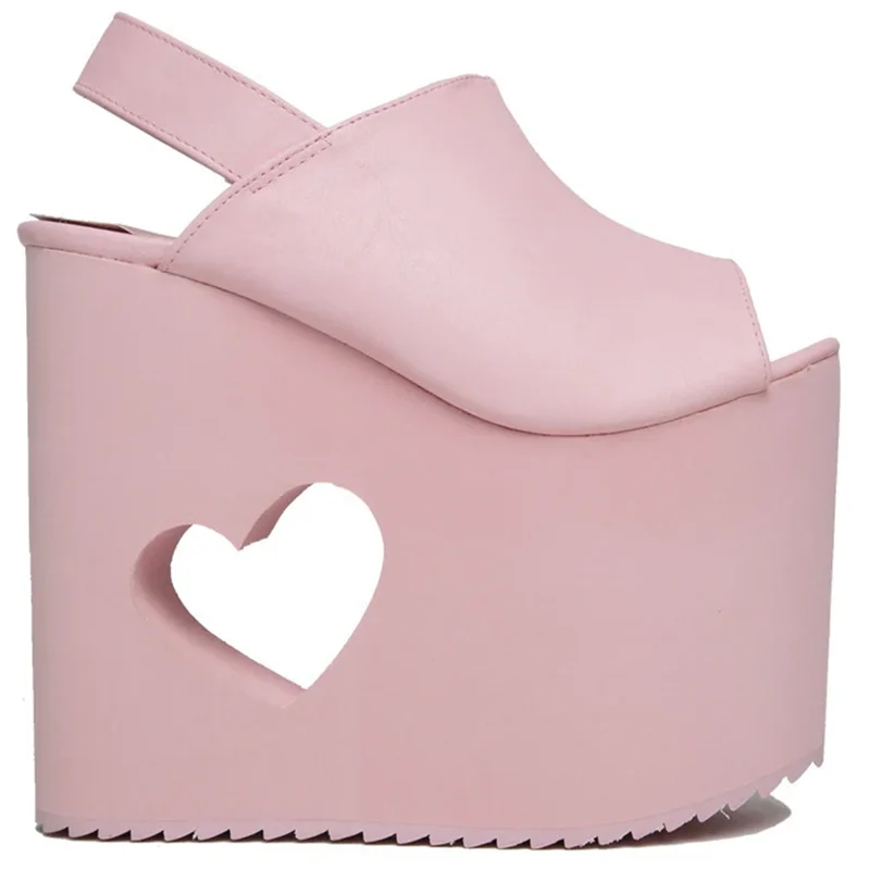 Platform Back Strap High Heel  - đánh giá và giá Kids Shoes Women