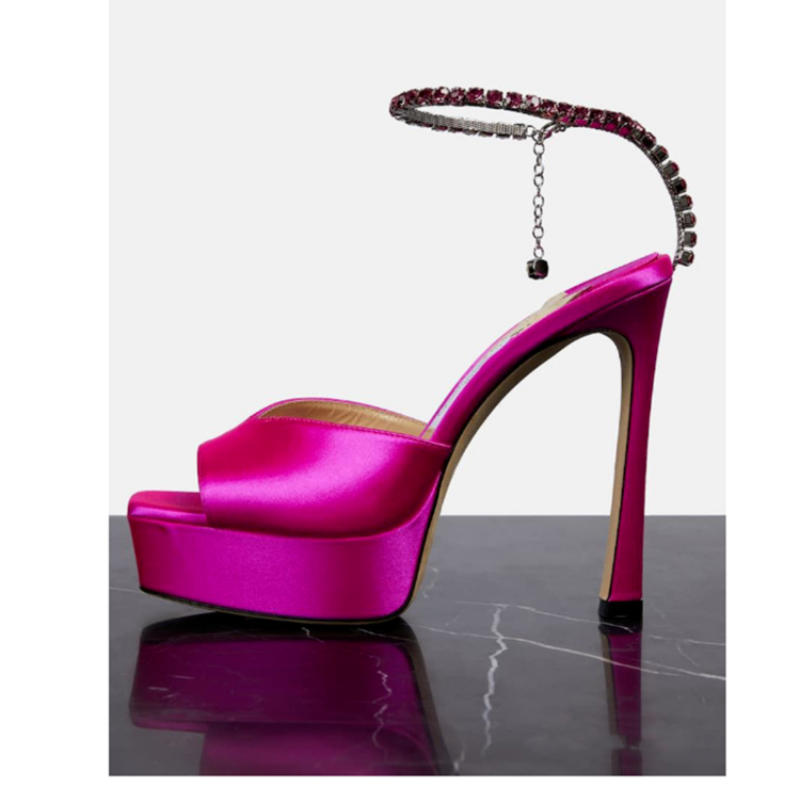 Colorful Chain Water Diamond S - đánh giá và giá Women Shoes Brand