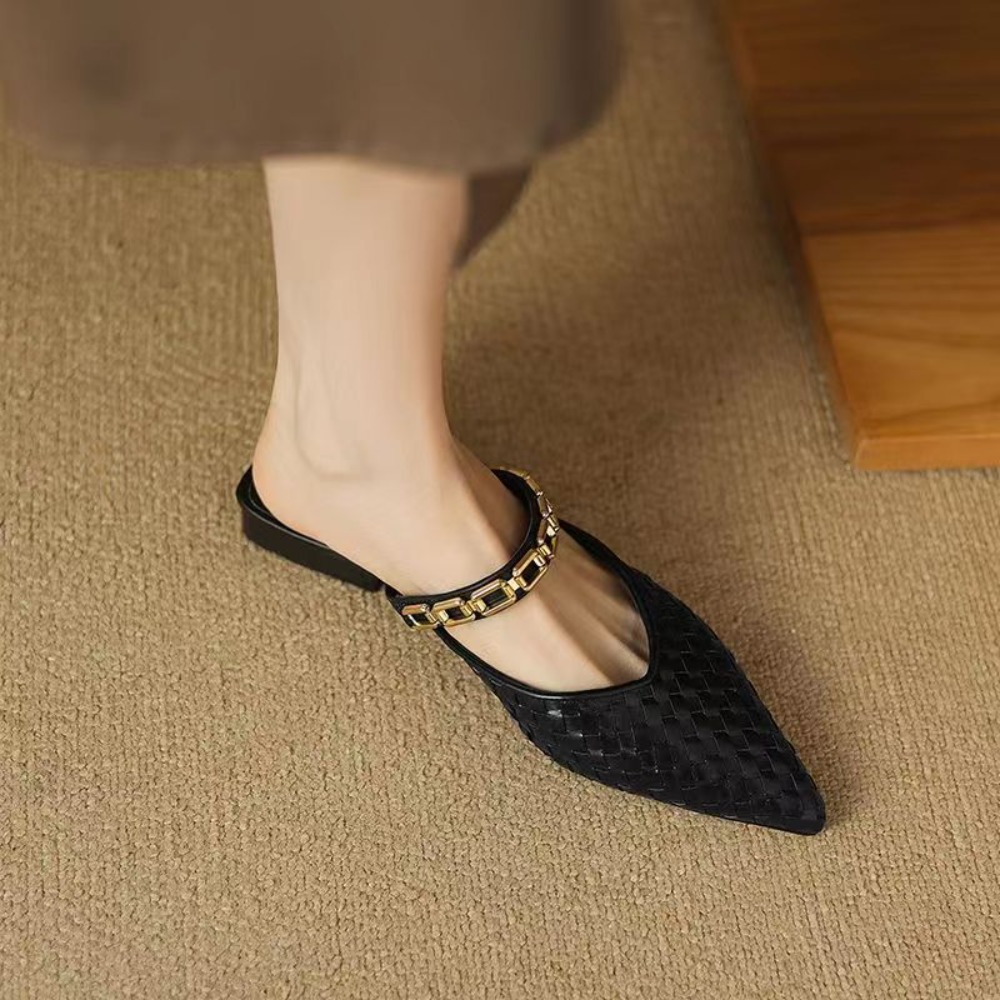 2026 New Retro Pointed Toe Sli - đánh giá và giá Women'S Shoes Clogs