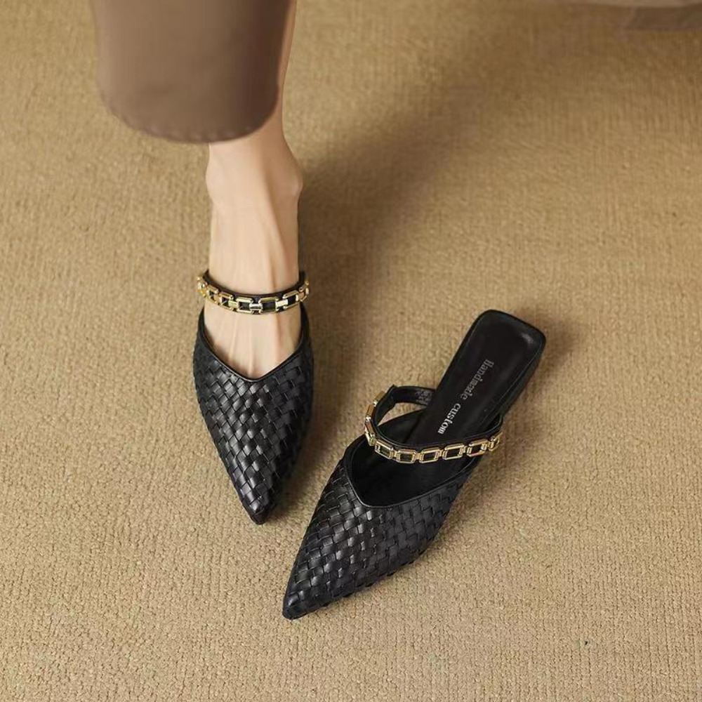 2026 New Retro Pointed Toe Sli - đánh giá và giá Women'S Shoes Clogs