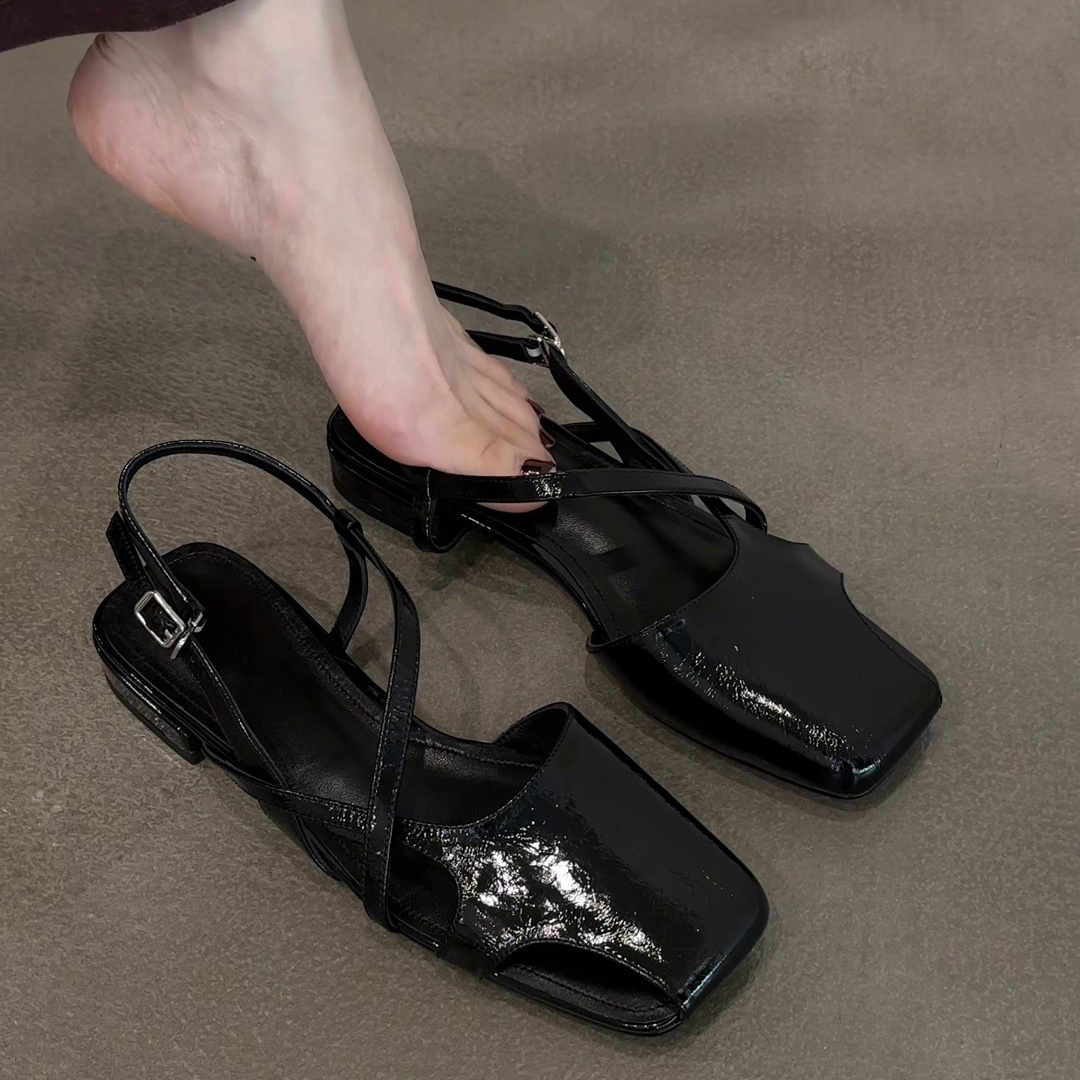 Fashion Patent Leather Sandals - đánh giá và giá Women'S Shoes Clogs