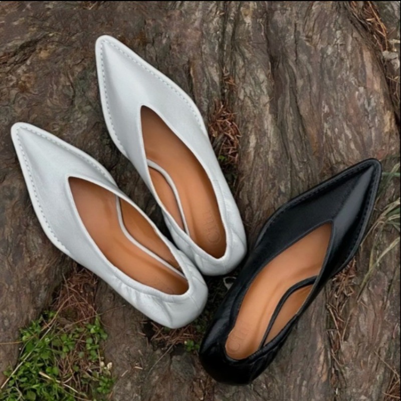 2025 New Pointed Toe Single Sh - đánh giá và giá Mule Slip On