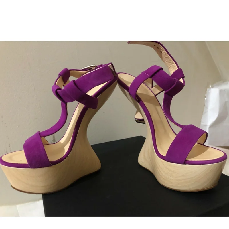 Wood Grain Hoof Heels green Su - đánh giá và giá Kids Shoes Women