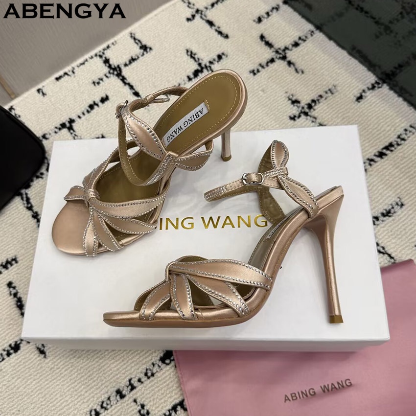 Summer Silk High Heels Sandals - đánh giá và giá Kids Shoes Women