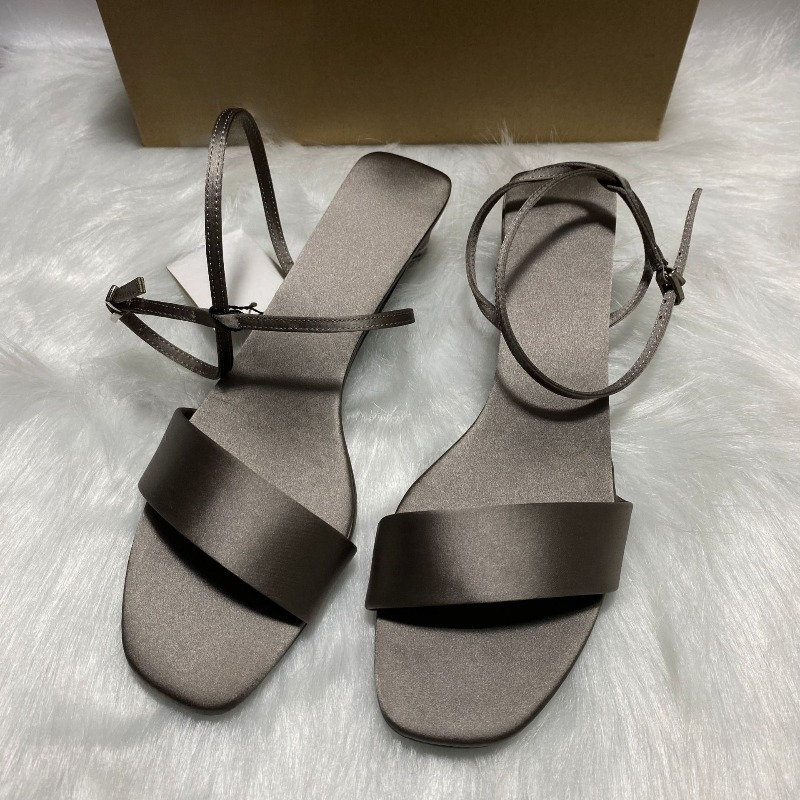 Luxury Satin Ankle Strap Low H - đánh giá và giá Women Shoes Brand