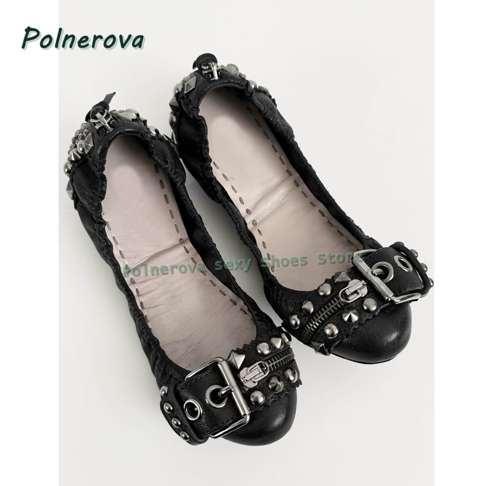 Rivet Belt Buckle Mary Jane Sh - đánh giá và giá Women'S Shoes For Flat Feet