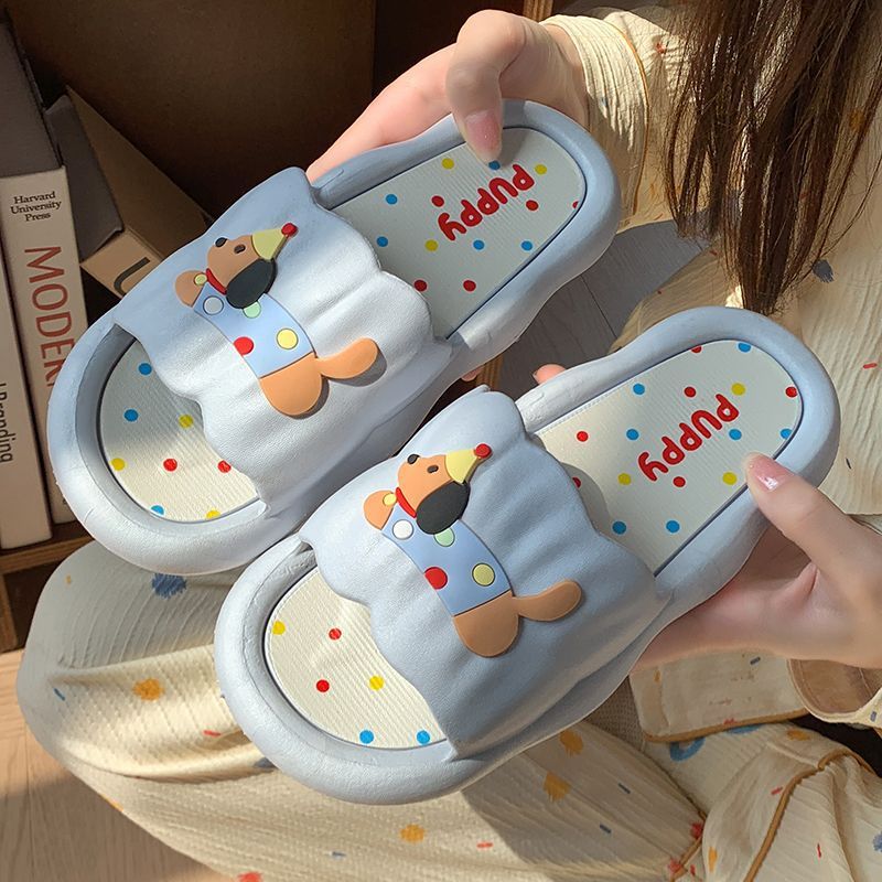 Cartoon Hot Dog Slippers for W - đánh giá và giá Women'S Shoes For Flat Feet