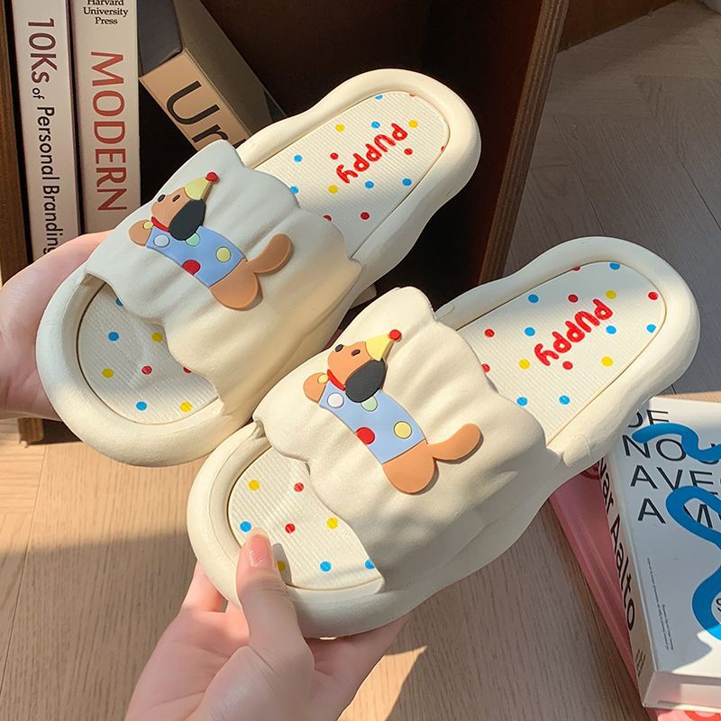 Cartoon Hot Dog Slippers for W - đánh giá và giá Women'S Shoes For Flat Feet