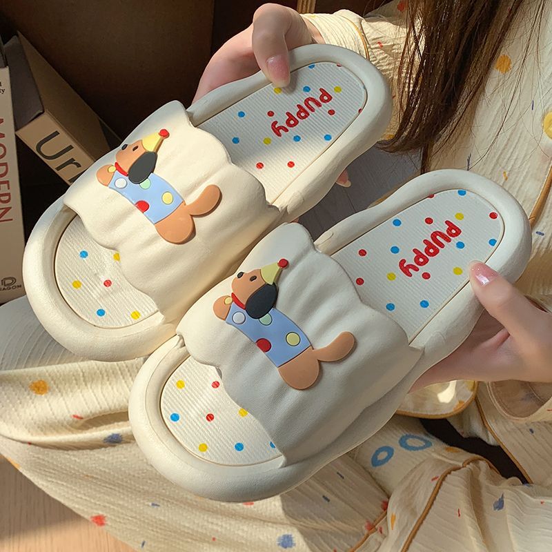 Cartoon Hot Dog Slippers for W - đánh giá và giá Women'S Shoes For Flat Feet