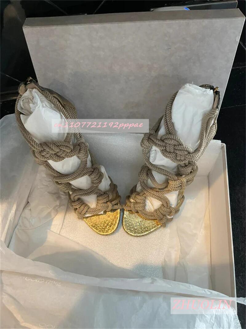 Female Braided Rope Open Toe S - đánh giá và giá Kids Shoes Women