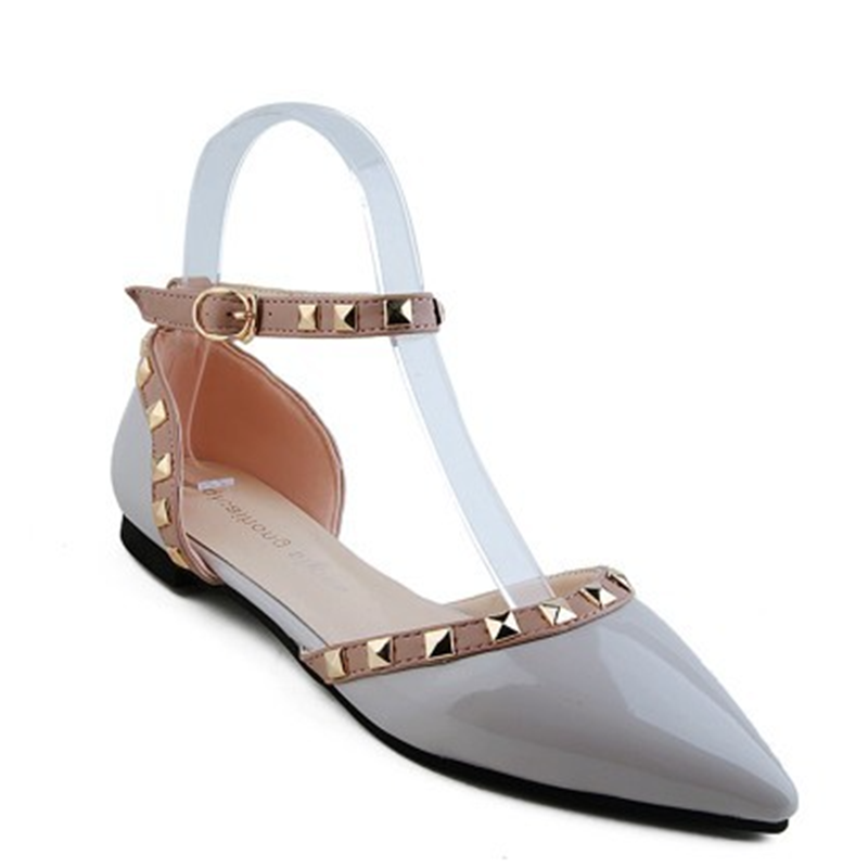 Women Rivets Flats Shoes Size  - đánh giá và giá Women'S Shoes X Wide