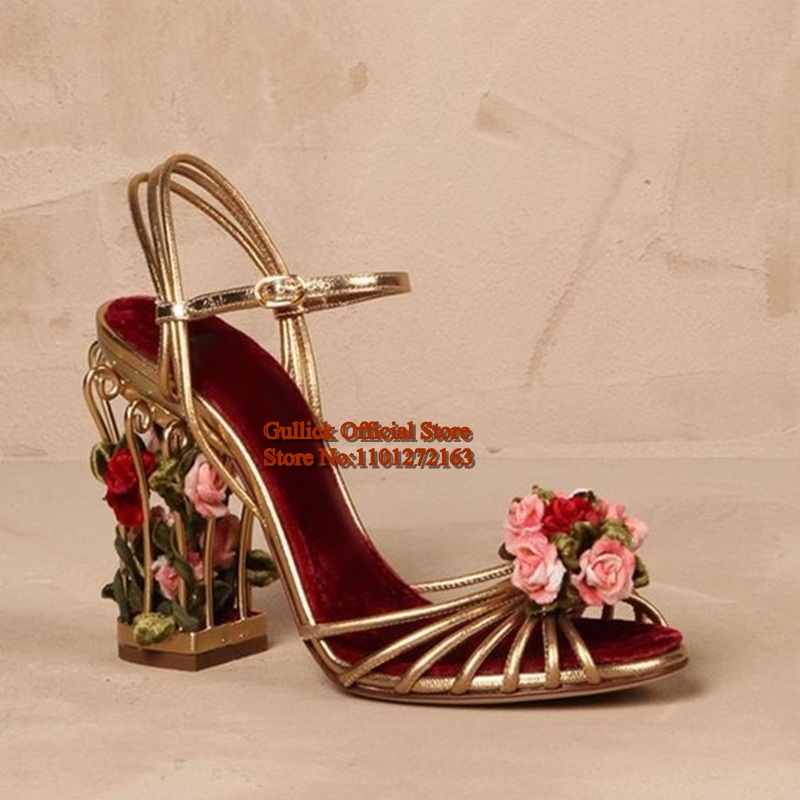 Sang Trọng LỒNG CHIM Giày Sand - đánh giá và giá Strappy Heeled Sandals