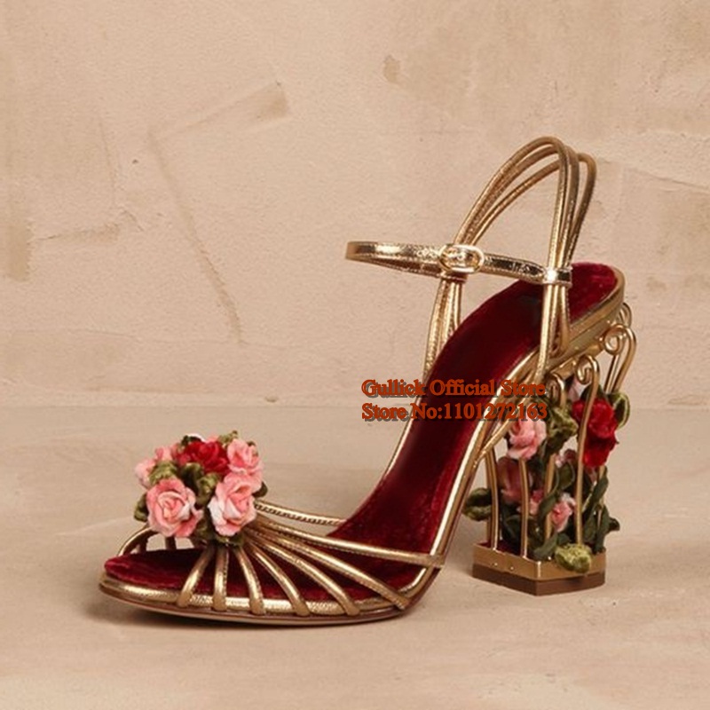 Sang Trọng LỒNG CHIM Giày Sand - đánh giá và giá Strappy Heeled Sandals