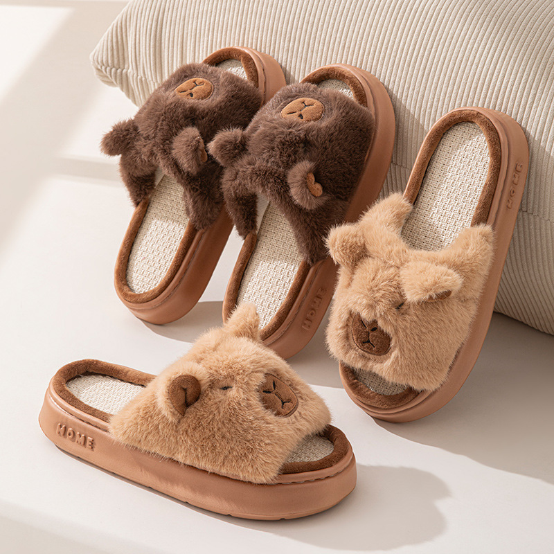 Hemp Cartoon Women's Slippers  - đánh giá và giá Women'S Shoes For Flat Feet
