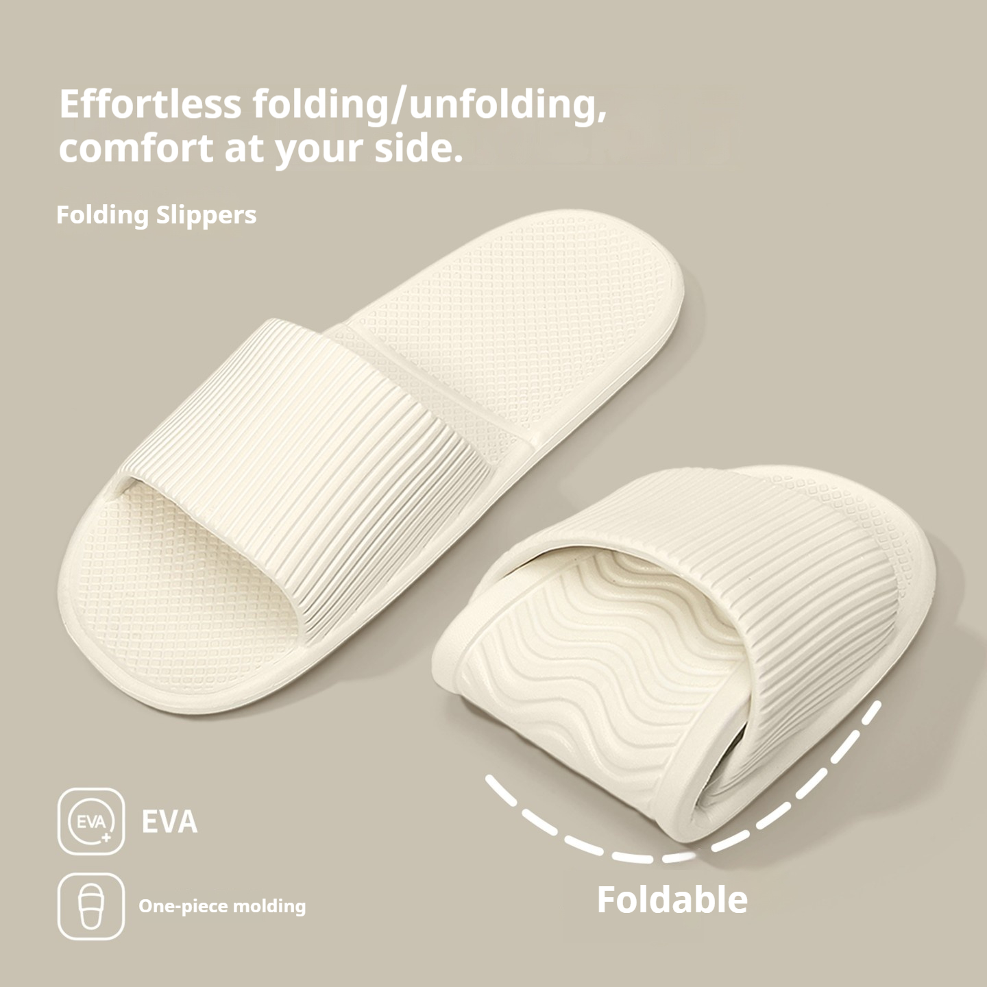 One-piece Mold Foldable Slides - đánh giá và giá Mule Slip On