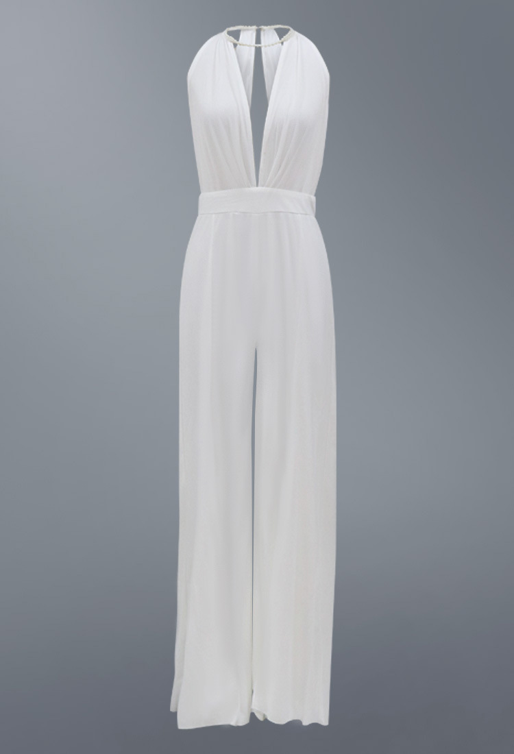 Sexy Deep V-neck Jumpsuits Wom - đánh giá và giá Women'S Shoes Extra Wide