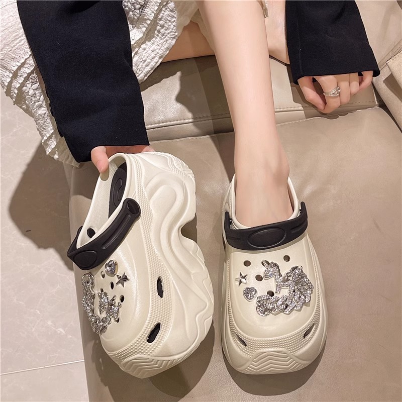 New Fashionable Versatile Plat - đánh giá và giá Women'S Shoes Clogs