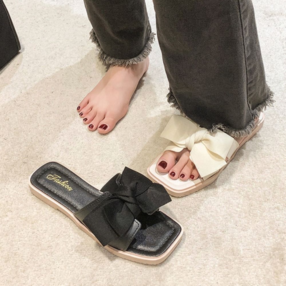 Casual Soft Sole Bowknot Slipp - đánh giá và giá Women'S Shoes For Flat Feet